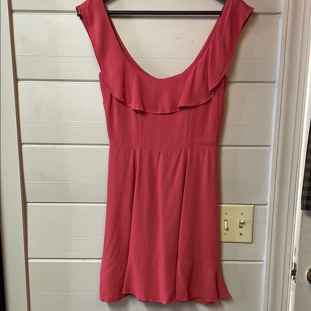 Reformation Ruffle Mini Dress Size 2.